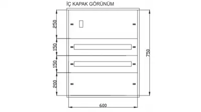 TMŞ + 75 ADET SİGORTA DAĞITIM PANOSU